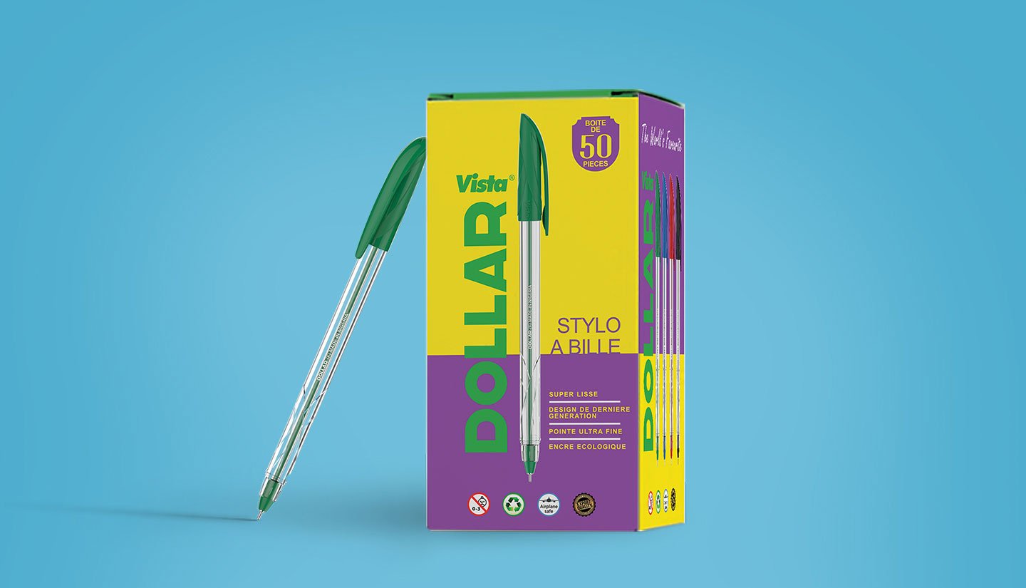 vista dollar pen box
